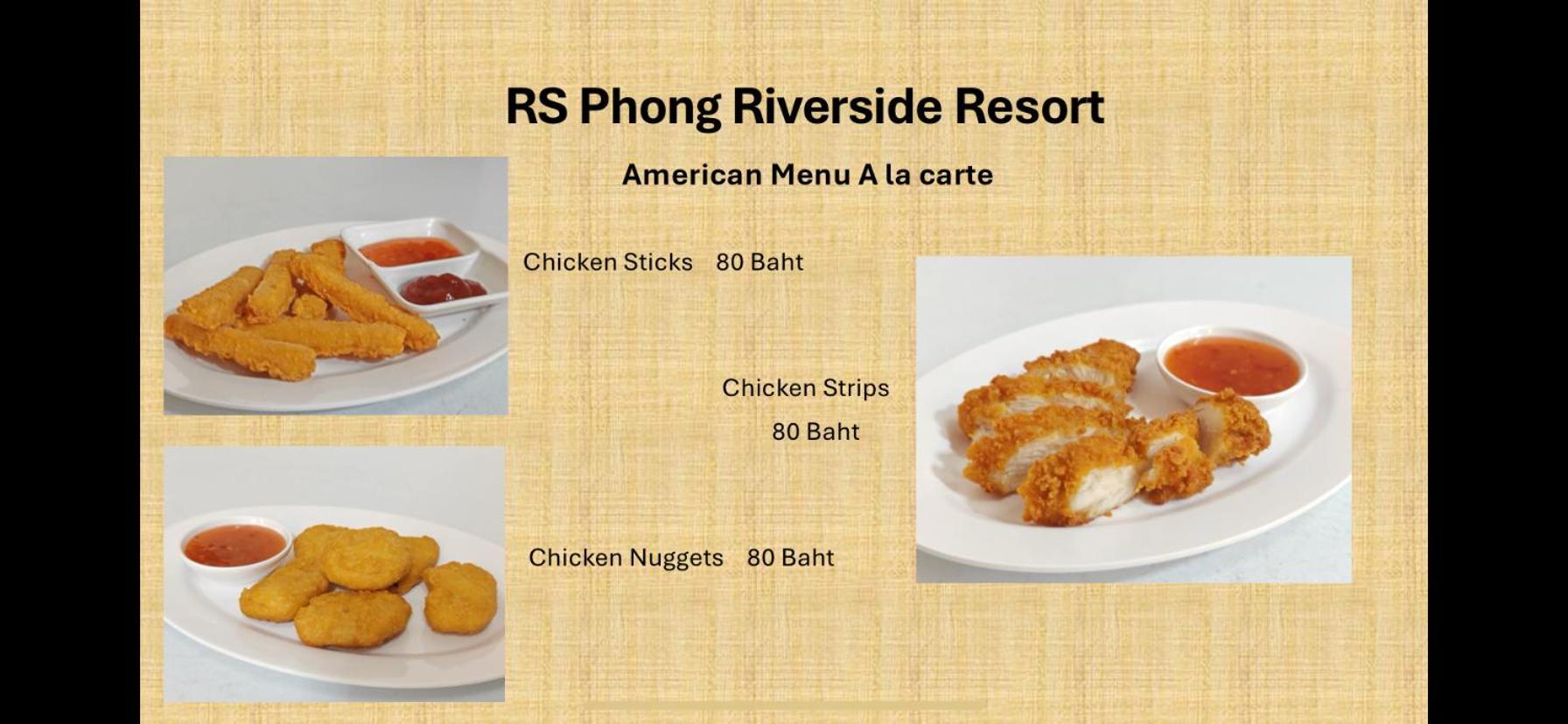 Rs Phong Riverside Resort Хон Каен Экстерьер фото